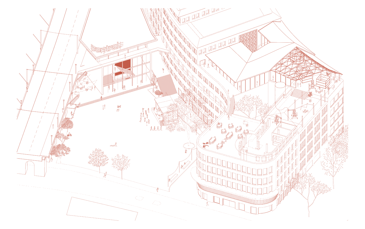 Arnold — urban axonometric drawing