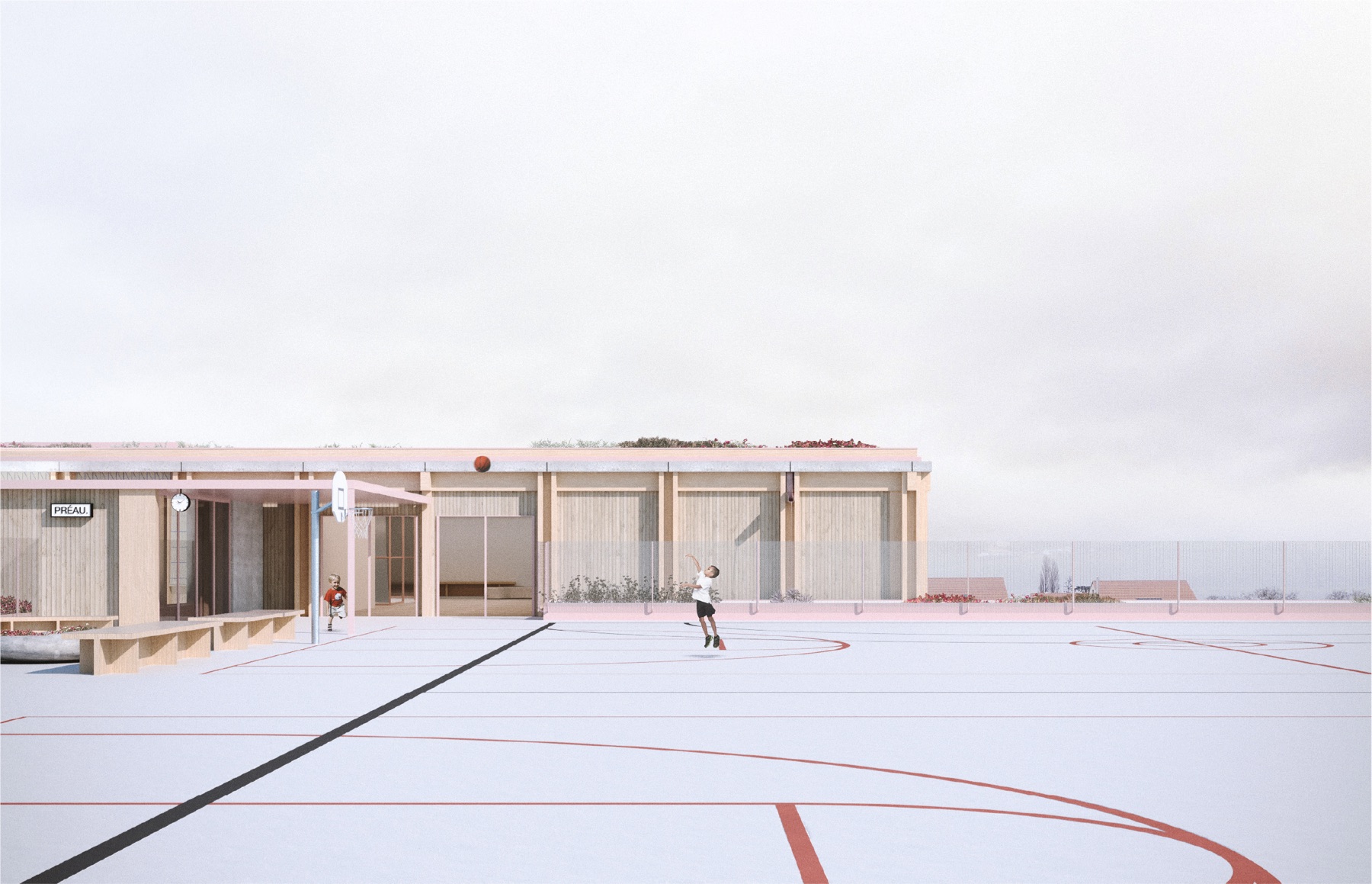 La Vie en Rose — competition render, Champagne